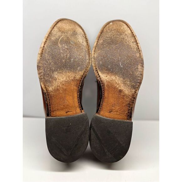 Allen Edmonds Fairfax Walnut Whole Cut Brogue Oxford Dress Shoes Size 8D main image 11